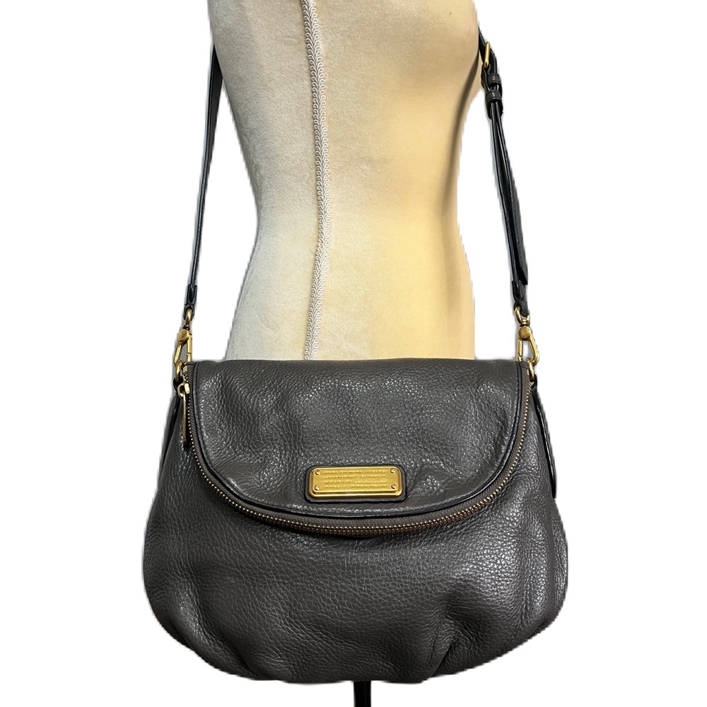 ★ Marc Jacobs Iconic Natasha Style Gray Brown Crossbody Bag